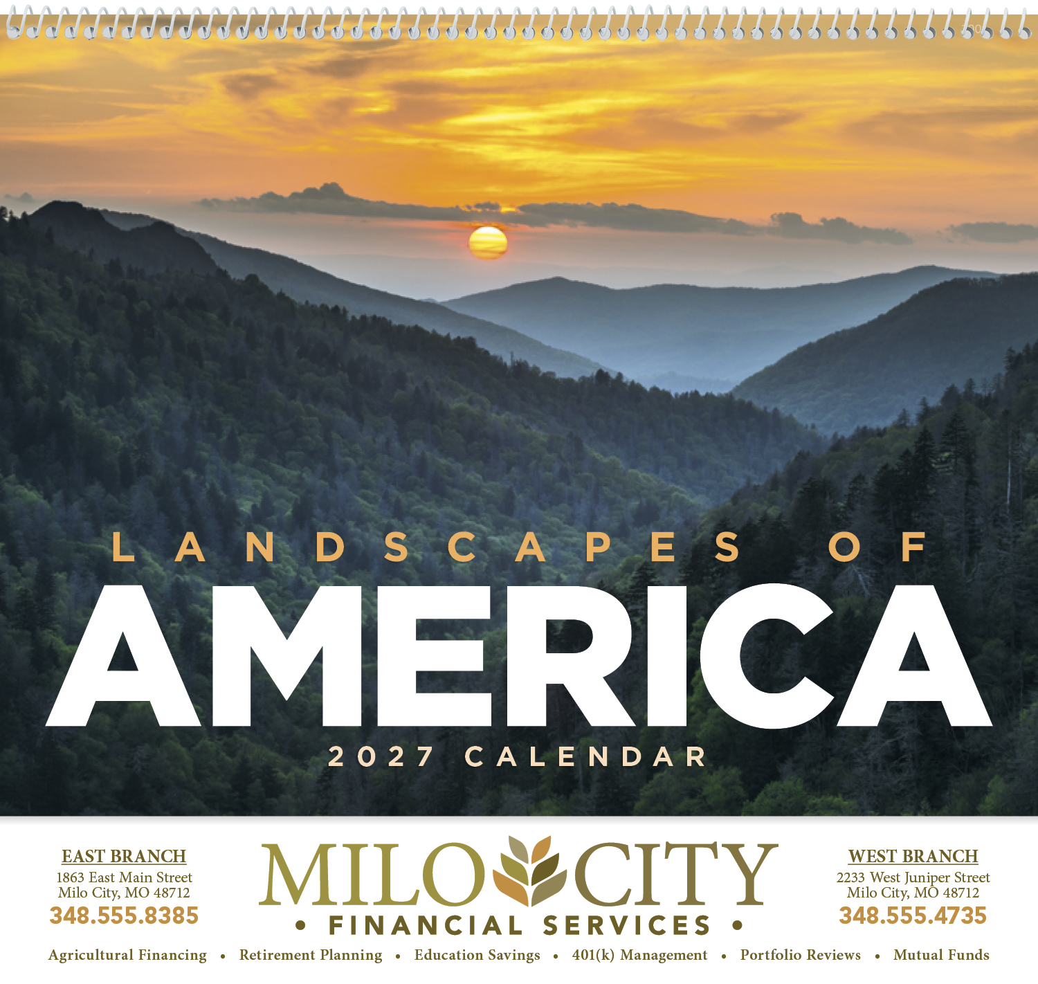 Good Value™ Landscapes of America - Spiral Calendar 86